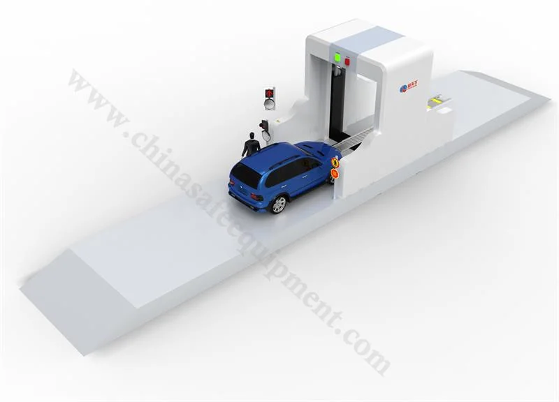 Compact Vehicle Car X-ray Inspection System at Custom Checkpoints Using for Car Security System